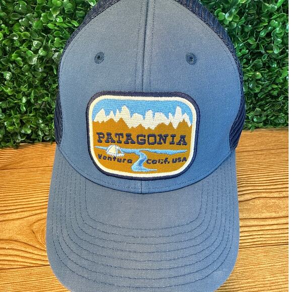 Patagonia Trucker Hat Ventura California Patch Trucker Hat Snapback - Picture 5 of 6